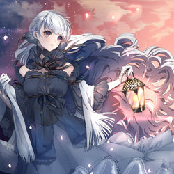 This is a pixiv picture whose title is commission.