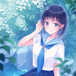 This is a pixiv picture whose title is こっちは涼しいよ.