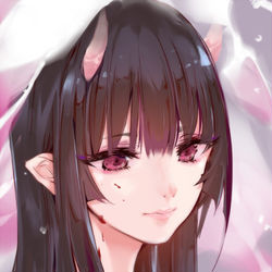 This is a pixiv picture whose title is 小夜啼姫.