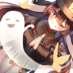 This is a pixiv picture whose title is 胡桃.