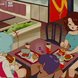 This is a pixiv picture whose title is Bluesona's Thigh Gap Problems.