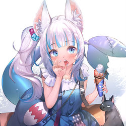 This is a pixiv picture whose title is gura.