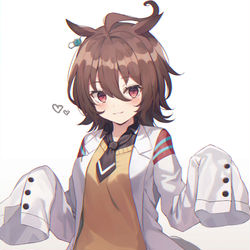 This is a pixiv picture whose title is アグネスタキオン.