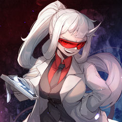 This is a pixiv picture whose title is Loremaster, the Science Demon.