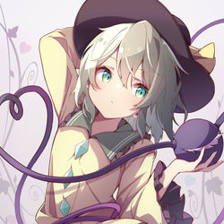 This is a pixiv picture whose title is 古明地こいし.