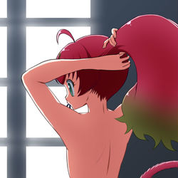 This is a pixiv picture whose title is ♂かもしれない世界線.