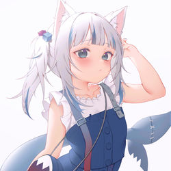 This is a pixiv picture whose title is Gura.