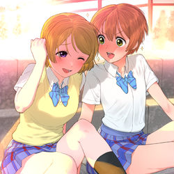 This is a pixiv picture whose title is きらきらりんぱな.