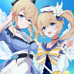 This is a pixiv picture whose title is 泳装time～～.