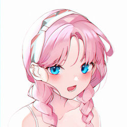 This is a pixiv picture whose title is 蓝毒.