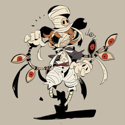 This is a pixiv picture whose title is ☠️.