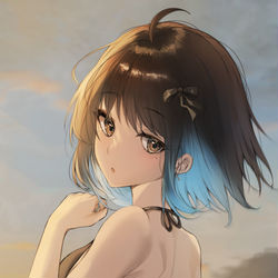 This is a pixiv picture whose title is Beach.