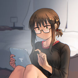 This is a pixiv picture whose title is 残業ブッキ.