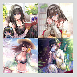 This is a pixiv picture whose title is 鷺沢さんまとめ.