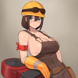 This is a pixiv picture whose title is engineer.