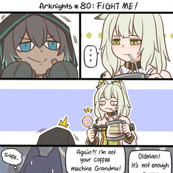 This is a pixiv picture whose title is Arknights #80.