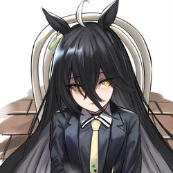 This is a pixiv picture whose title is マンハッタンカフェ.