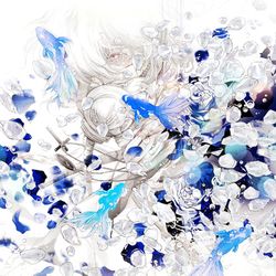 This is a pixiv picture whose title is Lithium.