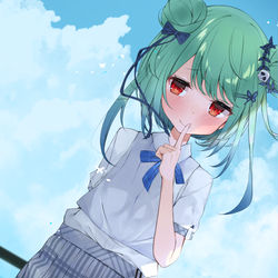 This is a pixiv picture whose title is 夏の匂いを教えて.