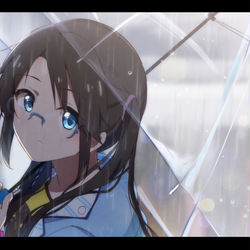 This is a pixiv picture whose title is プラスチック・アンブレラ.