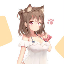 This is a pixiv picture whose title is 冰糖猫猫.