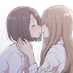 This is a pixiv picture whose title is 大丈夫すぐ慣れるよ.