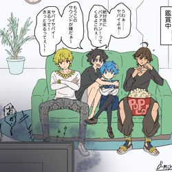 This is a pixiv picture whose title is 怖いな～怖いな～.