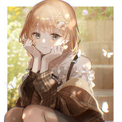 This is a pixiv picture whose title is 💛.