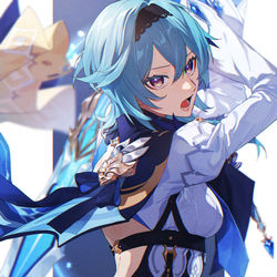 This is a pixiv picture whose title is エウルア.