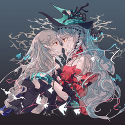 This is a pixiv picture whose title is 深海女同.