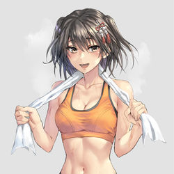 This is a pixiv picture whose title is 川内.