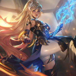 This is a pixiv picture whose title is Durandal.