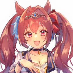 This is a pixiv picture whose title is ダイワスカーレットちゃん！.