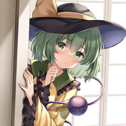 This is a pixiv picture whose title is 貴方の後ろにいるよ.