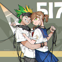 This is a pixiv picture whose title is ５１７.