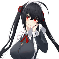 This is a pixiv picture whose title is メイド大鳳.