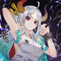 This is a pixiv picture whose title is ヤマト.