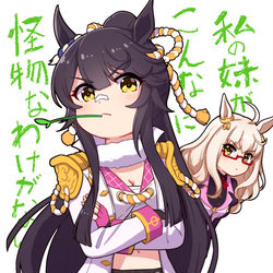 This is a pixiv picture whose title is 私の妹がこんなに怪物なわけがない.