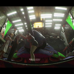 This is a pixiv picture whose title is EVA-01.