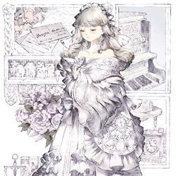 This is a pixiv picture whose title is 白.