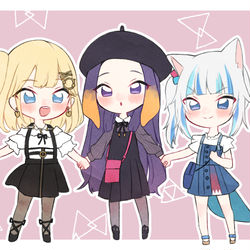 This is a pixiv picture whose title is new clothes🔎🐙🔱.