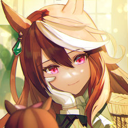 This is a pixiv picture whose title is シンボリルドルフ.