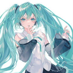 This is a pixiv picture whose title is NTミクさん.