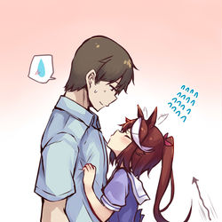 This is a pixiv picture whose title is 背伸びがしたいお年頃テイオー.