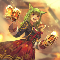 This is a pixiv picture whose title is 【募集】ホールのお仕事【短期】.