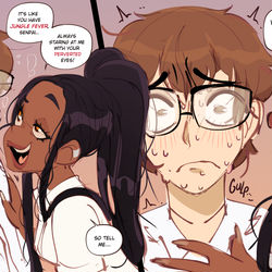 This is a pixiv picture whose title is Nagatoro: Who was in Paris?.