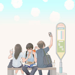 This is a pixiv picture whose title is 「ぼくらのワルツ」イメージイラスト.