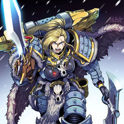 This is a pixiv picture whose title is Leman Russ.