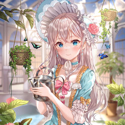 This is a pixiv picture whose title is 💐.