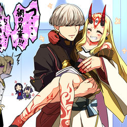 This is a pixiv picture whose title is 綱茨バレンタインイベント【その終了直後】.